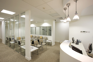 Medical Reception Room built by Building Solutions
